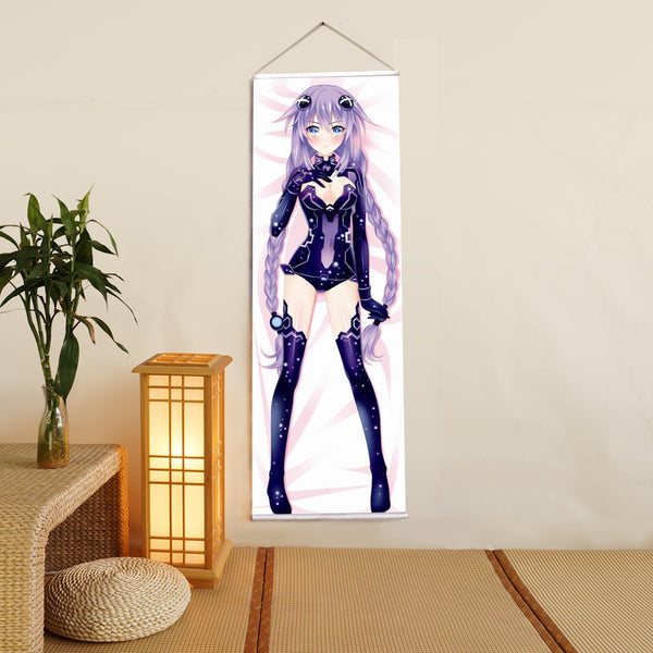 Hyperdimension Neptune Anime Digital Printing Wall Scroll