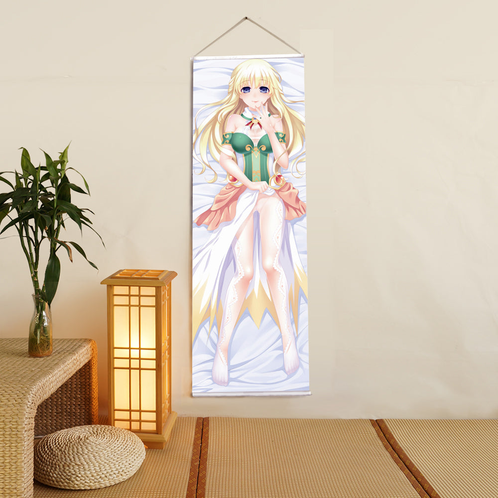 Vert Leanbox Hyperdimension Neptune Anime Digital Printing Wall Scroll