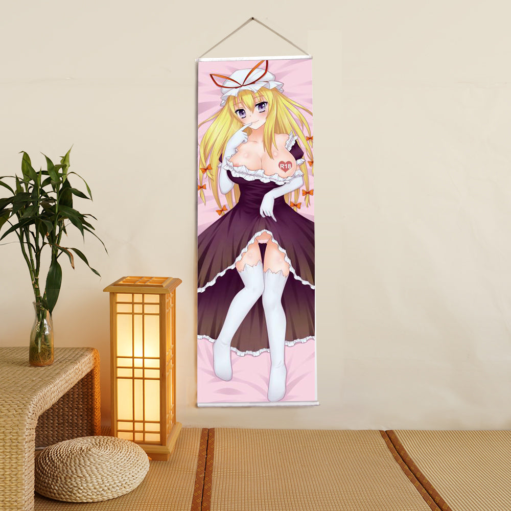 Touhou Project Yakumo Yukari Anime Digital Printing Wall Scroll