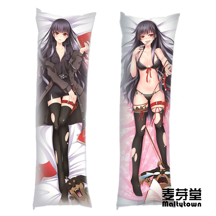 Dog & Scissors Dakimakura Body Pillow Cover Natsuno Kirihime YC0147 YC0148