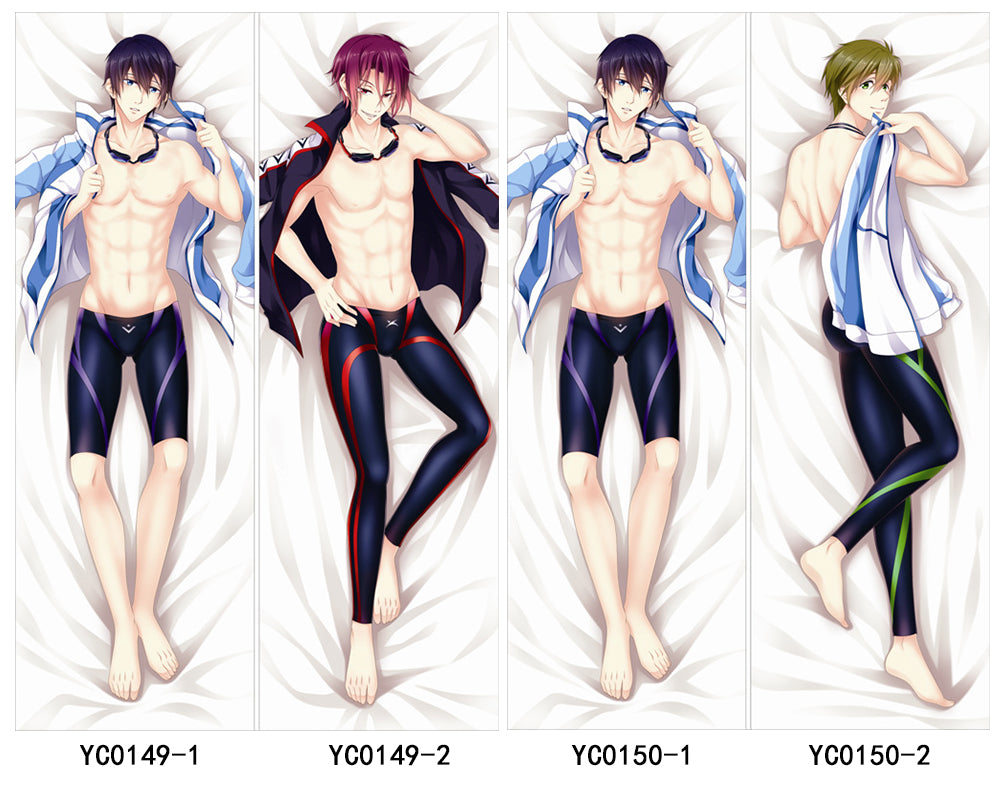 Haruka Nanase Rin Matsuoka Free Anime Digital Printing Wall Scroll