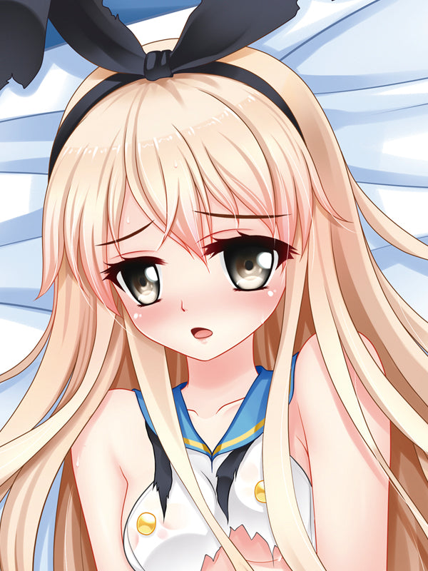 Shimakaze Kantai Collection Dakimakura Body Pillow Cover Cute Sexy pose YC0154 YC0155