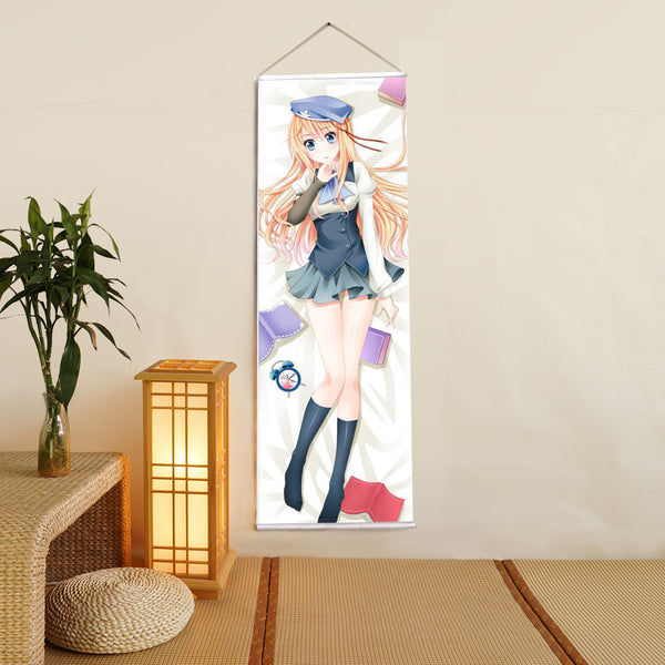 Charlotte Belew Unbreakable Machine Doll Anime Digital Printing Wall Scroll