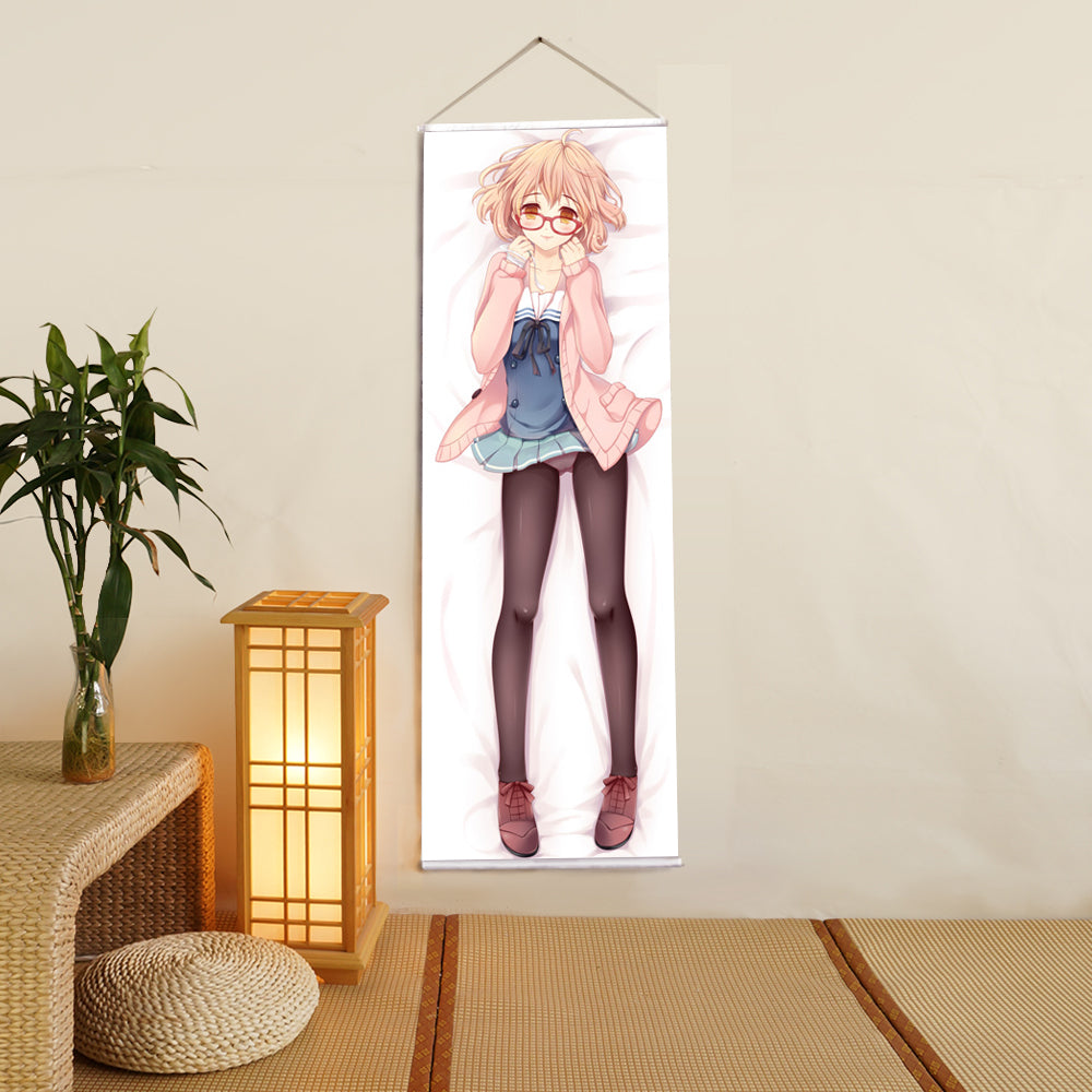 Kuriyama Mirai Beyond the Boundary Anime Digital Printing Wall Scroll