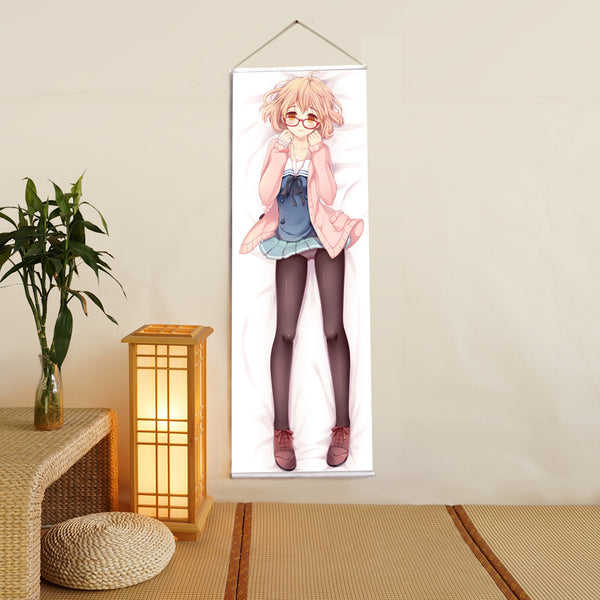 Kuriyama Mirai Beyond the Boundary Anime Digital Printing Wall Scroll