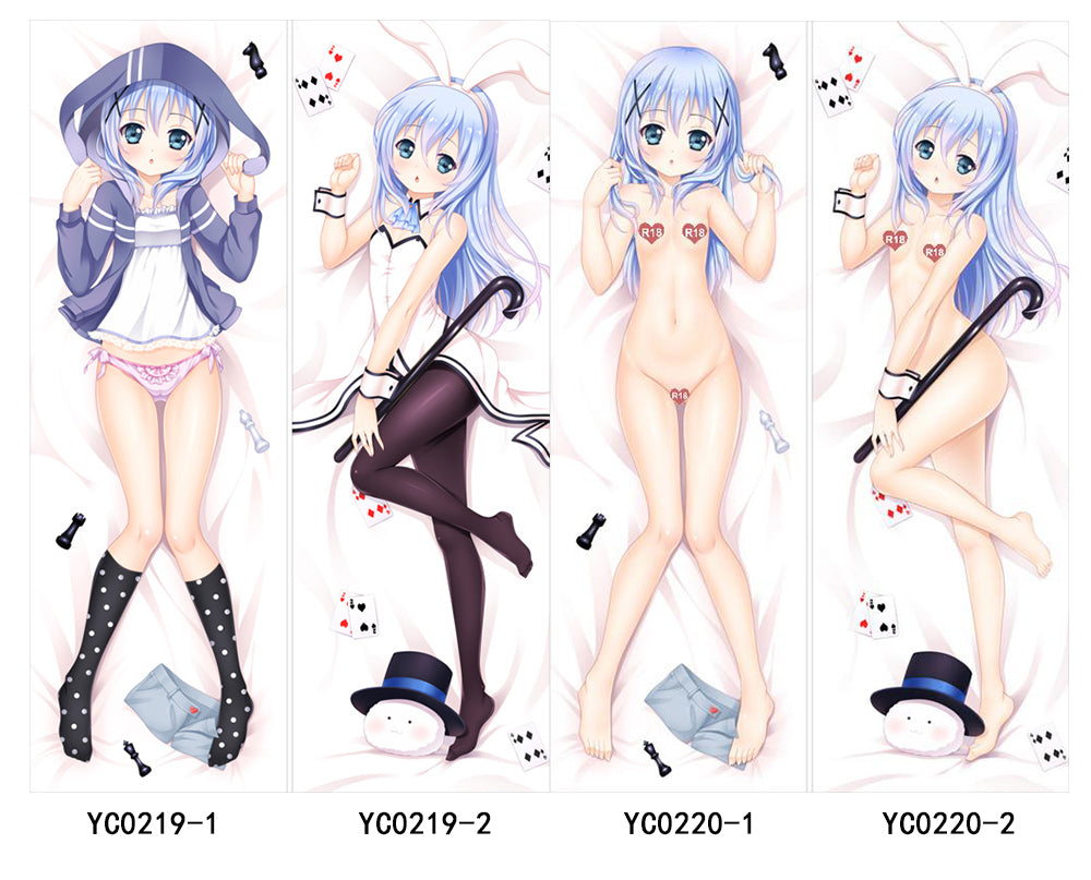 Kafū Chino Is the order a rabbit Anime Digital Printing Wall Scroll