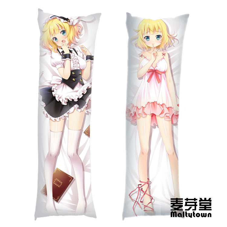 Is the order a rabbit Dakimakura Body Pillow Cover Cute Girl Kilimanjaro YC0221 YC0222