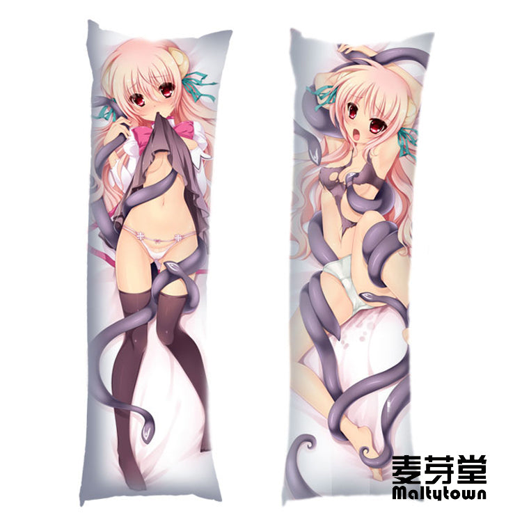 Seikoku no Dragonar tentacle Dakimakura Body Pillow Cover Cute Girl sexy pose YC0229 YC0230