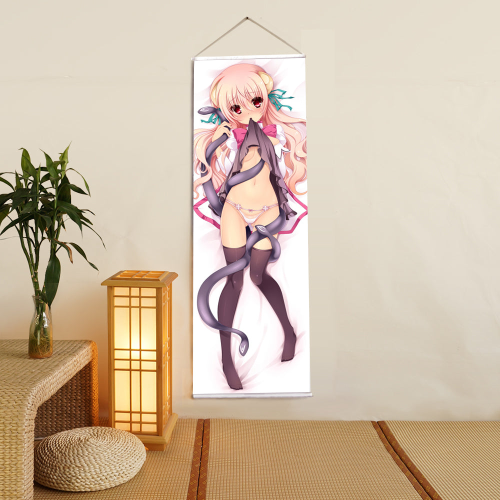 Eco Dragonar Academy Neptune Anime Digital Printing Wall Scroll