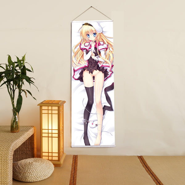 Silvia Lautreamont  Dragonar Academy Neptune Anime Digital Printing Wall Scroll