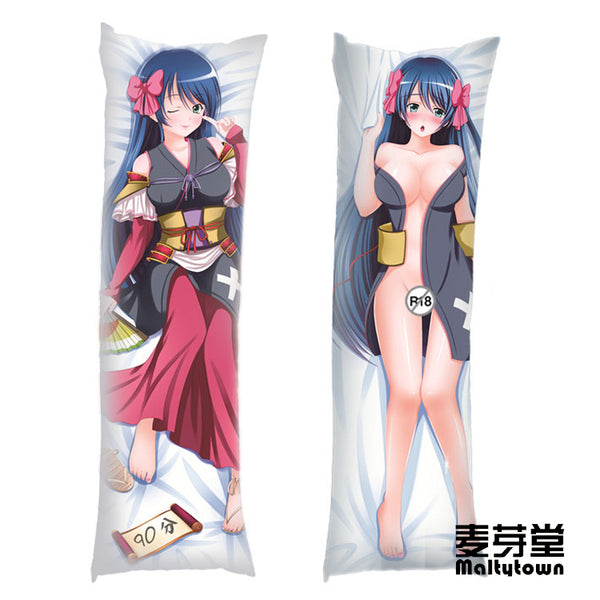 The Ambition of Oda Nobuna Niwa Nagahide Dakimakura Pillow Cover kimono beauty YC022 YC023