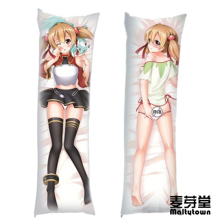 Sword art online Dakimakura Pillow Cover Silica Pajamas YC024 YC025