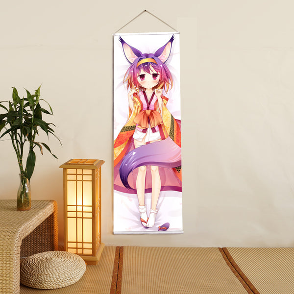 Hatsuse Izuna No Game No Life Anime Digital Printing Wall Scroll