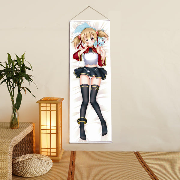 Silica Sword Art Online Anime Digital Printing Wall Scroll