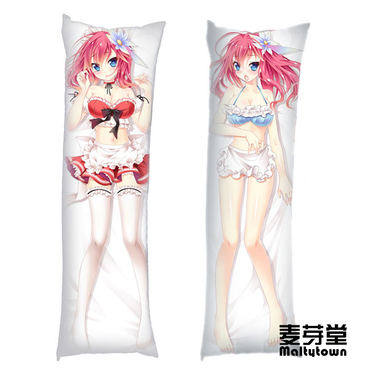 Stephanie Dola NO GAME NO LIFE sexy pose Dakimakura Body Pillow Cover Cute Girl YC0252 YC0253