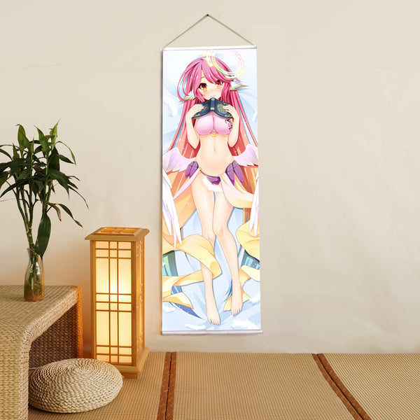 Jibril NO GAME NO LIFE Anime Digital Printing Wall Scroll