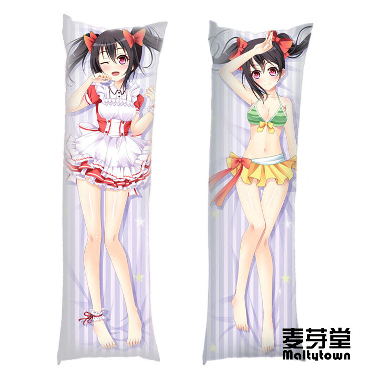 Love Live TOJO NOZOMI Dakimakura Body Pillow Cover Cute Girl YC0256 YC0257