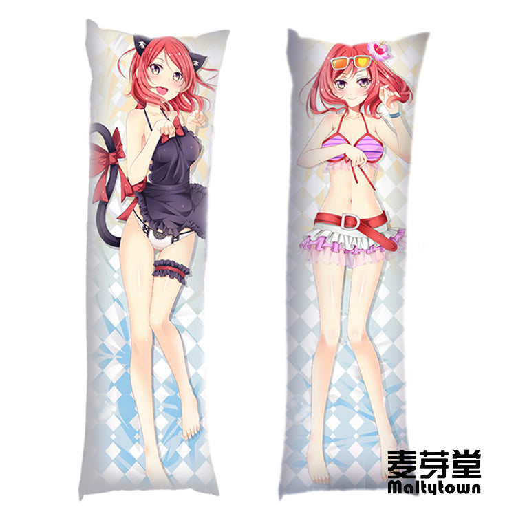 Love Live Nishikino Maki Dakimakura Body Pillow Cover Cute Girl YC0258 YC0259