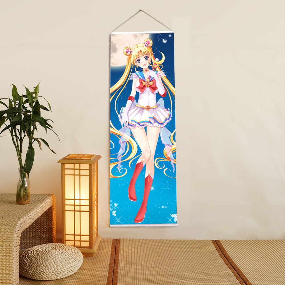 Sailor Moon Anime Digital Printing Wall Scroll