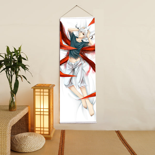 Kaneki Ken Tokyo Ghoul Anime Digital Printing Wall Scroll