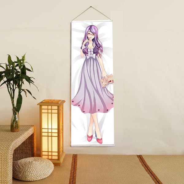 Kamishiro Rize Tokyo Ghoul Anime Digital Printing Wall Scroll