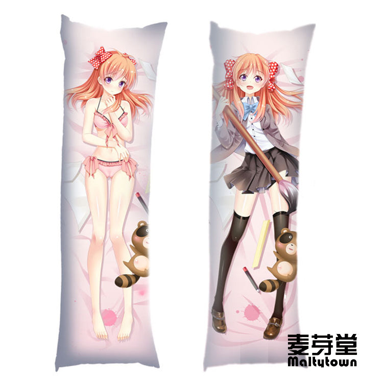 Monthly Girls' Nozaki-kun Chiyo Sakura Dakimakura Body Pillow Cover Naked Girl YC0300 YC0301