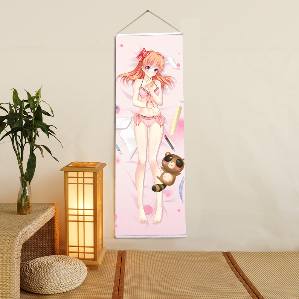 SakuraChiyo Monthly girls Nozaki-kun Anime Digital Printing Wall Scroll