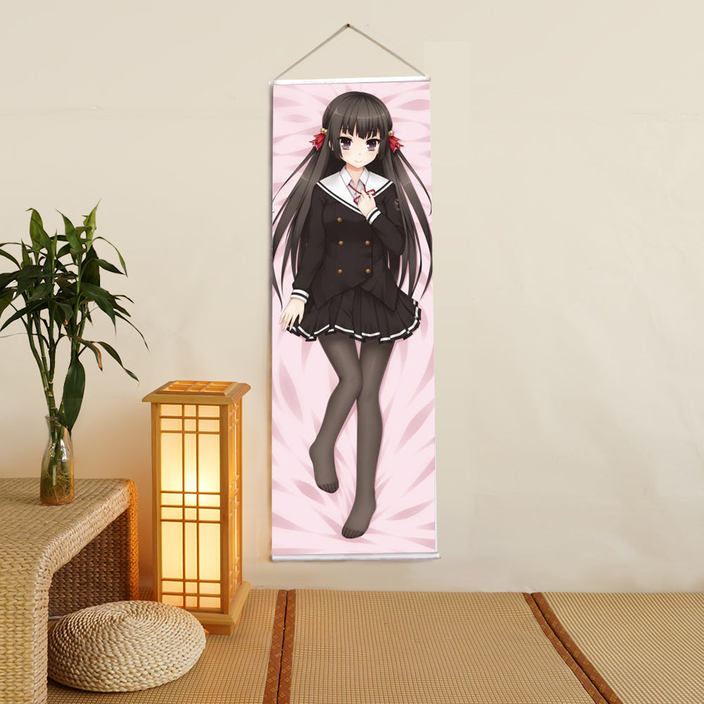 OniAi Akiko Anime Digital Printing Wall Scroll