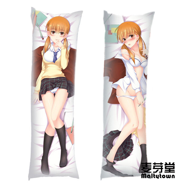 My little monster Sexy Dakimakura Pillow Cover Mizutani Shizuku Small breast YC037 YC038