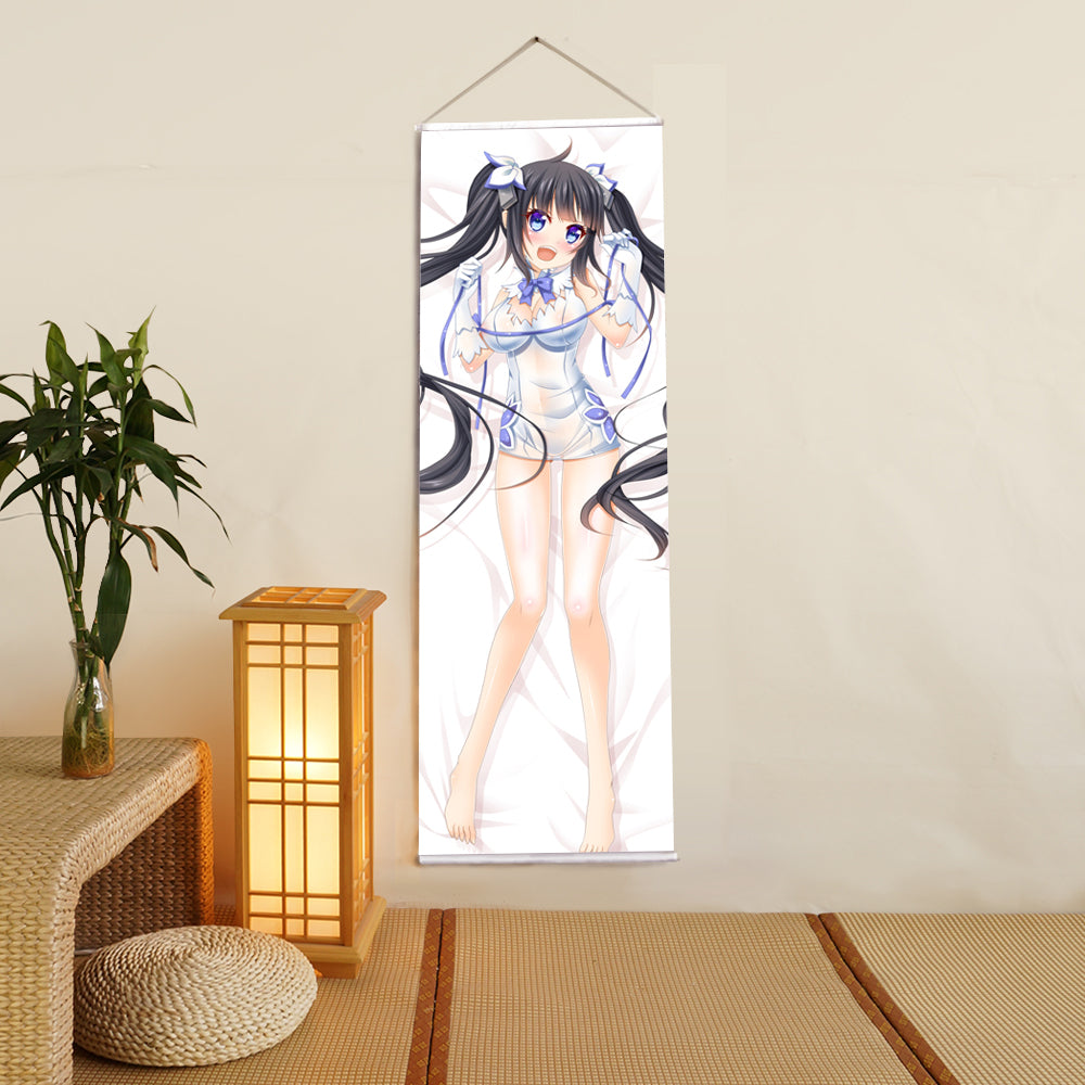 Is It Wrong to Try to Pick Up Girls in a Dungeon Anime Digital Printing Wall Scroll