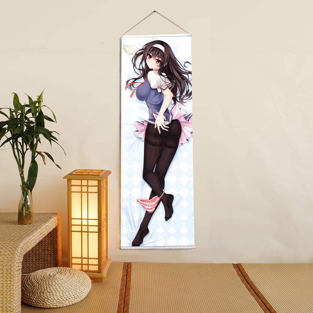 Kasumigaoka Utaha How to Raise a Boring Girlfriend Anime Digital Printing Wall Scroll