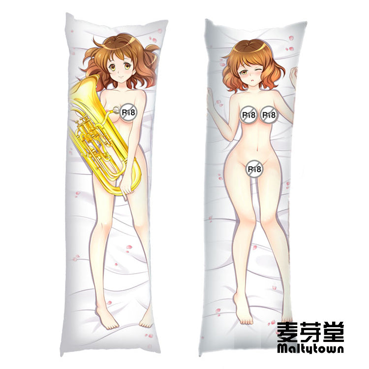 Kumiko Oumae Sound!Euphonium Dakimakura Pillow Cover Sexy Pose Cute Girl YC0385 YC0386