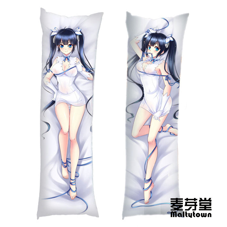 Is It Wrong to Try to Pick Up Girls in a Dungeon Dakimakura Pillow Cover Hestia YC0394 YC0395