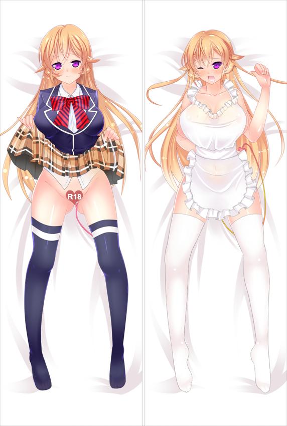 Food Wars Shokugeki no Soma Nakiri Erina Dakimakura Pillow Cover huge breasts YC0403 YC0404