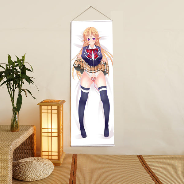 Nakiri Erina Food Wars Anime Digital Printing Wall Scroll