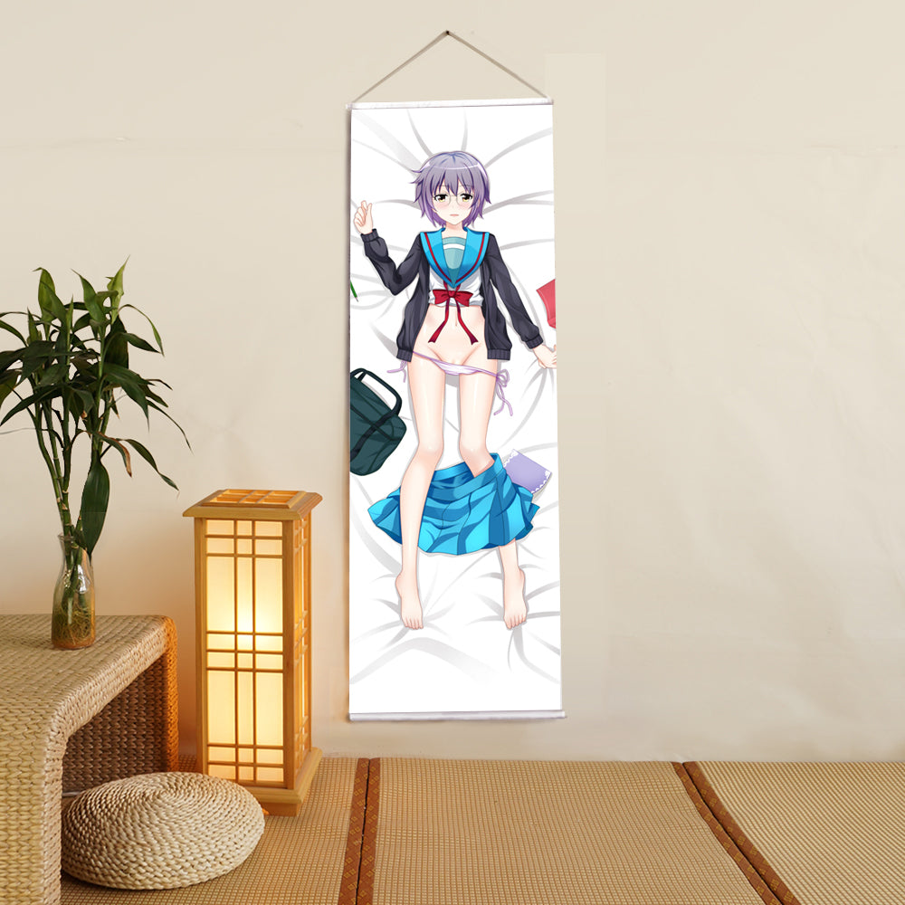 The Disappearance of Nagato Yuki-chan Anime Digital Printing Wall Scroll