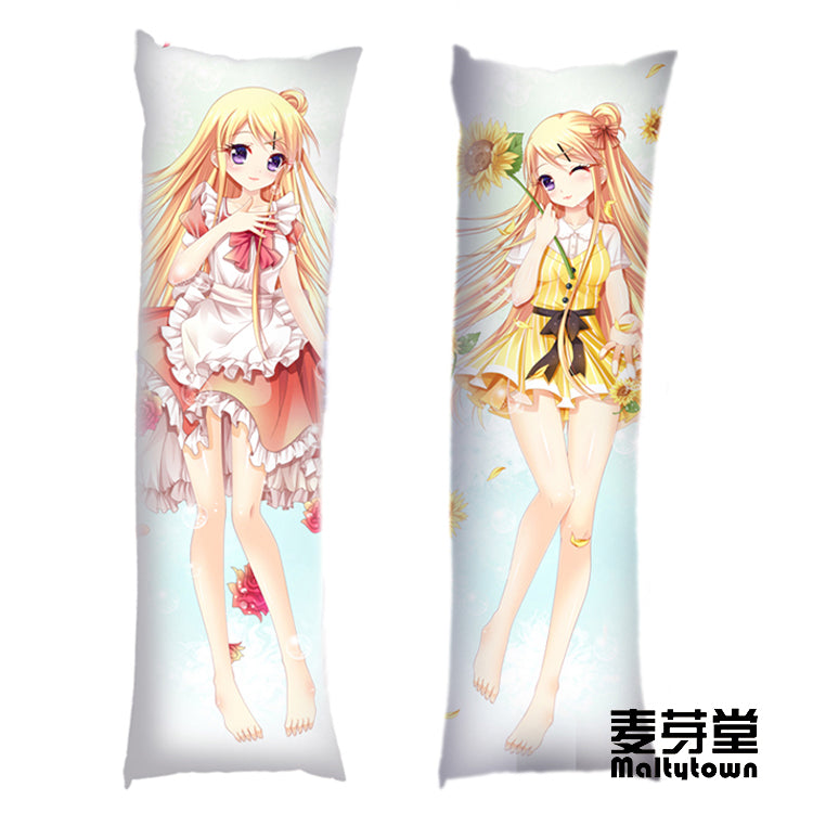 Kujou Karen Kin'iro Mozaiku Karen Dakimakura Pillow Cover sexy pose YC0416 YC0417