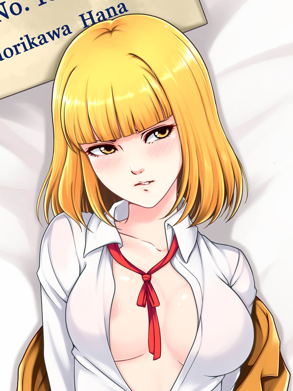 Midorikawa Hana Prison School Dakimakura Pillow Cover sexy pose Girls' high school uniform YC0424 YC0425