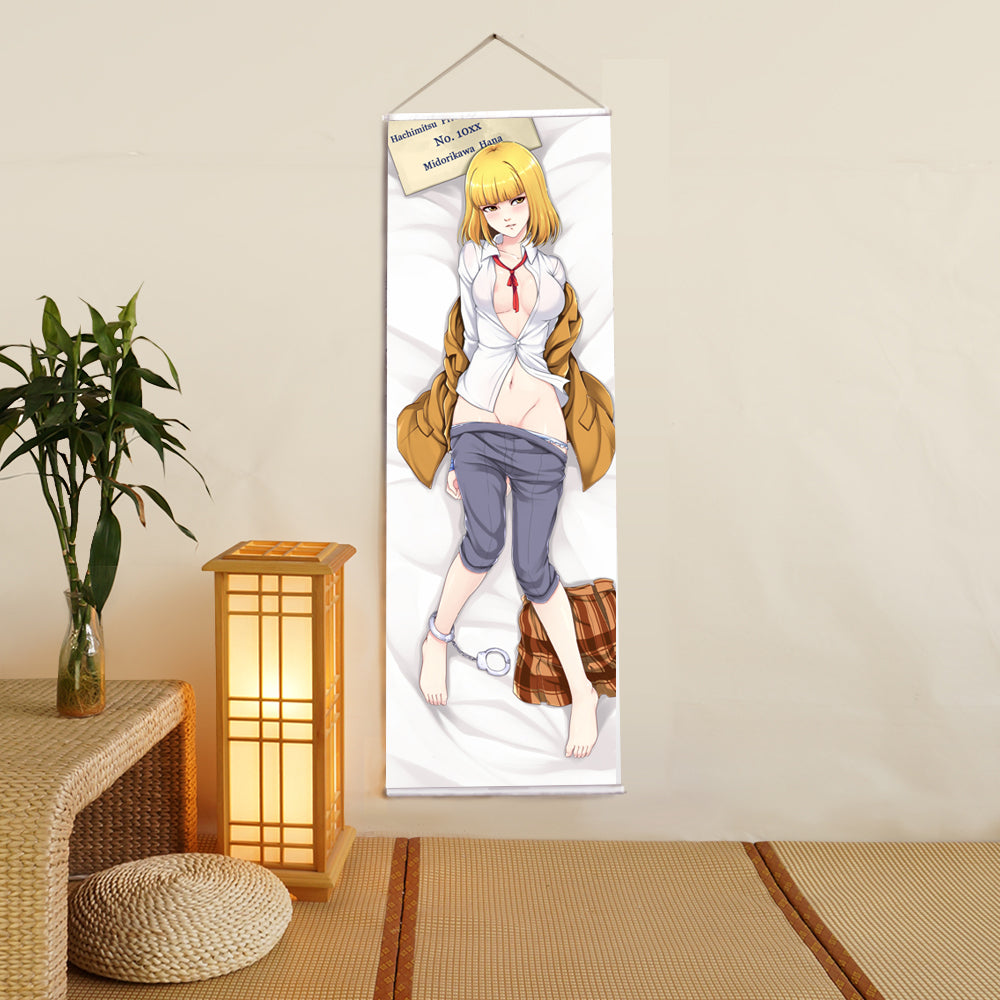 Prison School Anime Digital Printing Wall Scroll