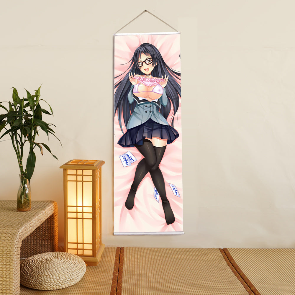 Kajyou Ayame Shimoneta Anime Digital Printing Wall Scroll