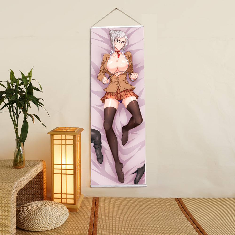 Shiraki Meiko Prison School Anime Digital Printing Wall Scroll