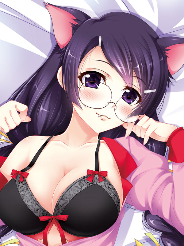 Hanekawa tsubasa Dakimakura Pillow Cover Nekomonogatari Cat Story YC043 YC044