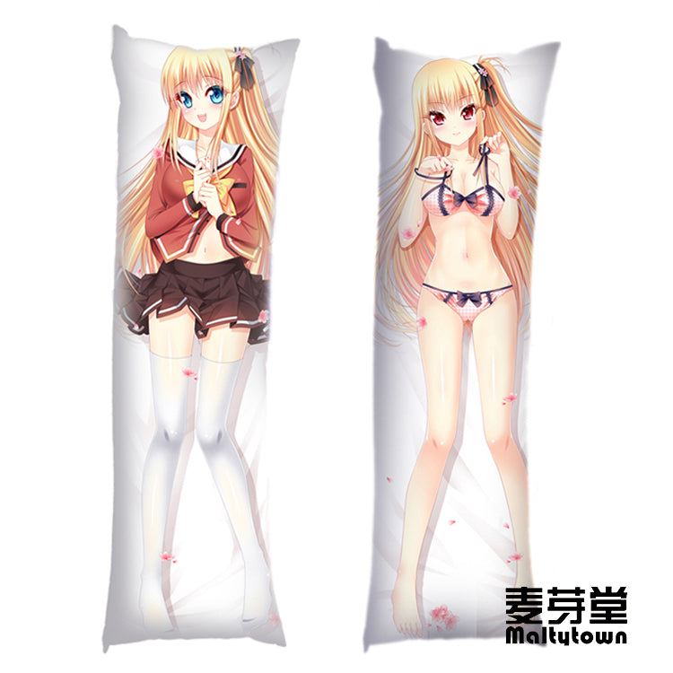 Charlotte Dakimakura Pillow Cover sexy pose Nishimori Yusa YC0442 YC0443