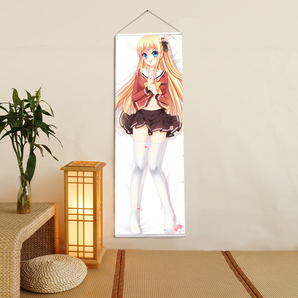 Charlotte Anime Digital Printing Wall Scroll