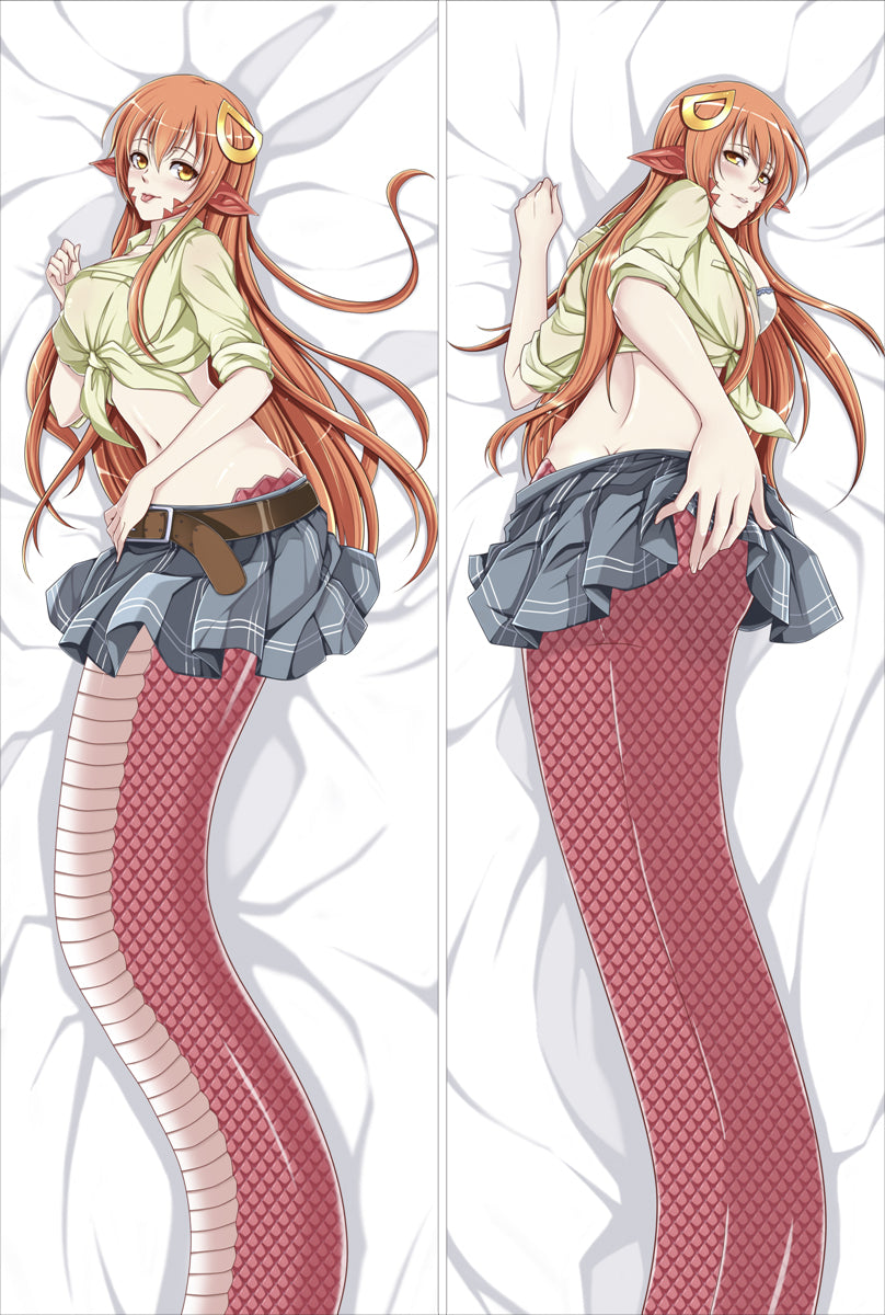 Miia Miia (Everyday Life with Monster Girls) Dakimakura Pillow Cover sexy pose YC0456 YC0457