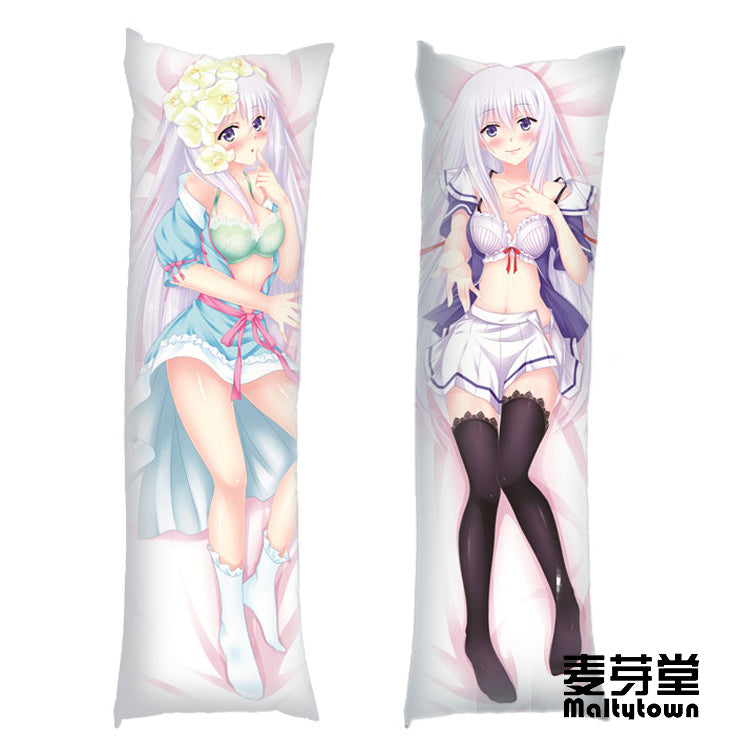 My Girlfriend and Childhood Friend Fight Too Much Dakimakura Pillow Cover summer river YC045 YC046