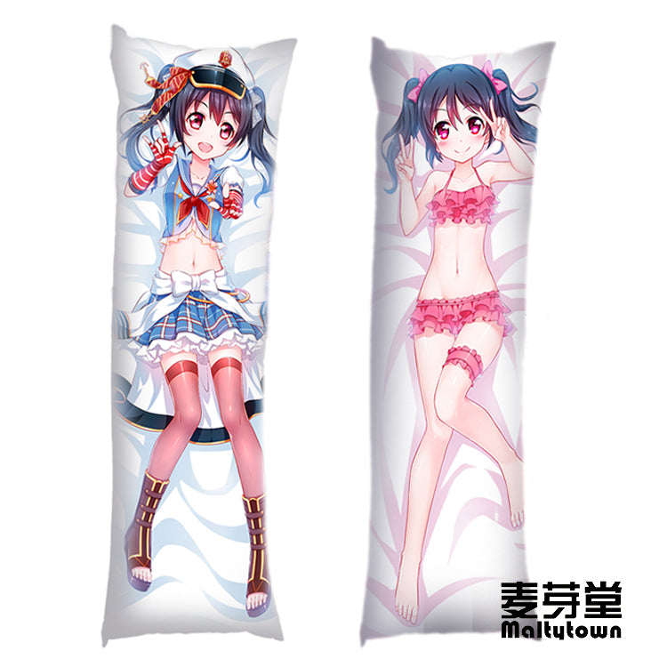 Love Live Niconiconi Dakimakura Pillow Cover sexy pose YC0464 YC0465