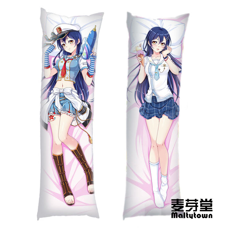 Love Live Sonoda Umi Dakimakura Pillow Cover sexy pose YC0466 YC0467