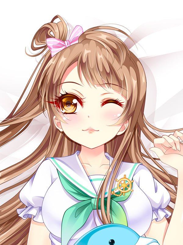 Love Live Dakimakura Pillow Cover sexy pose Minami Kotori YC0470 YC0471