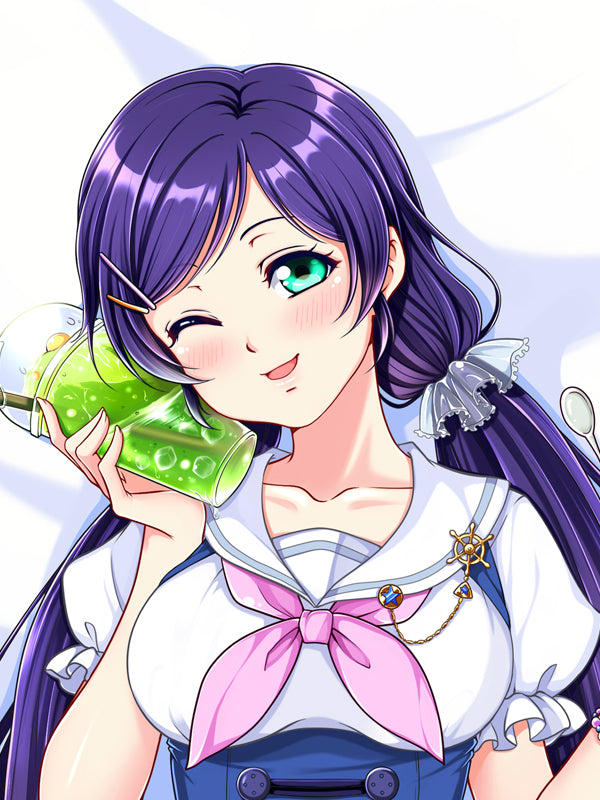 Love Live Nozomi's birthday Dakimakura Pillow Cover sexy pose YC0476 YC0477